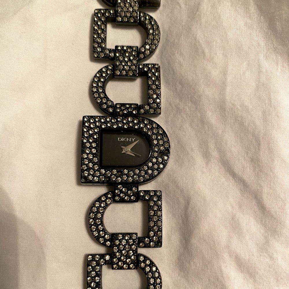 DKNY Dress watch in black